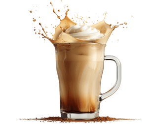 Latte Frío de Caramelo
